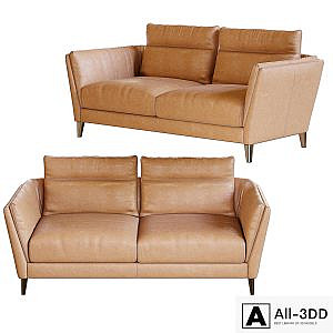 Bretagne 2 seater sofa by Poltrona Frau