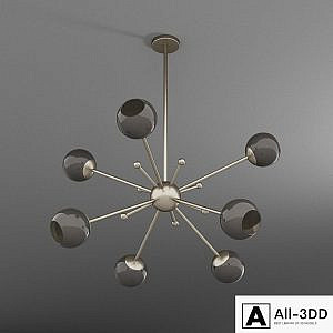 Orbit 2 chandelier PORTA ROMANA