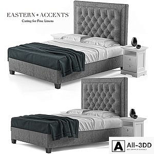 MILAN TUFTED BED