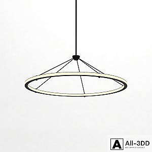 Halo Circle Pendant by Paul Loebach