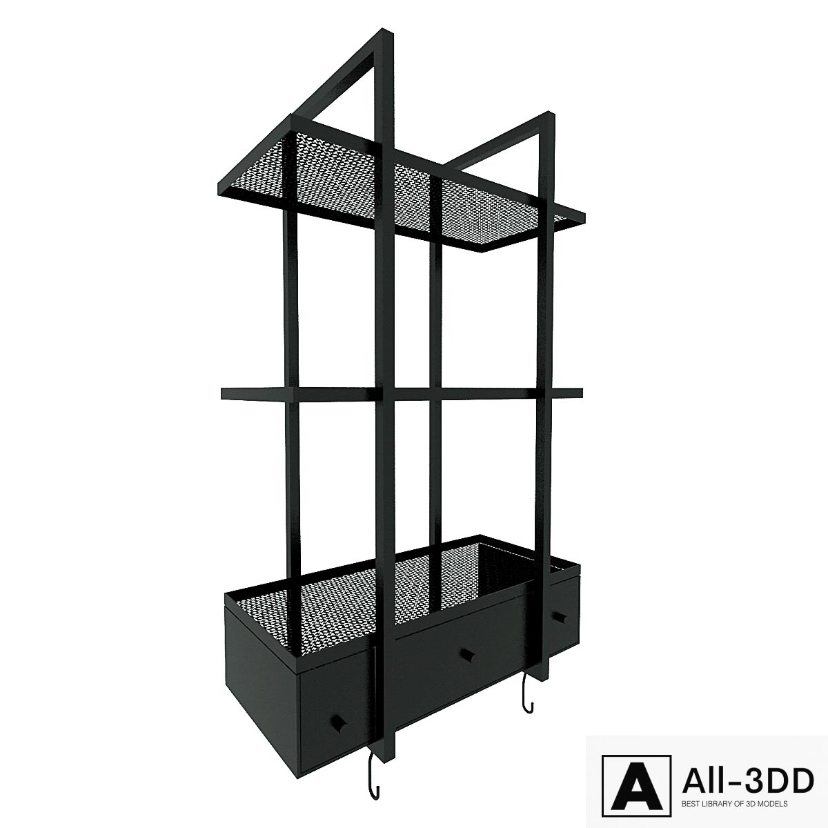 Shelf IKEA IKEA FALSTERBU falsterbo modern interior 3D model Shelf IKEA IKEA FALSTERBU falsterbo