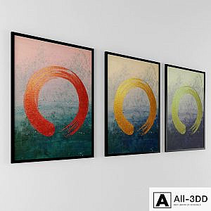 Circle Paintings Artwork collection