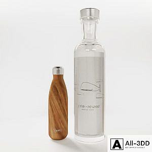 Bottle set vodka