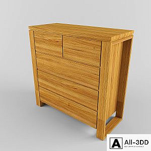 Chest of drawers "Bergen" B-5