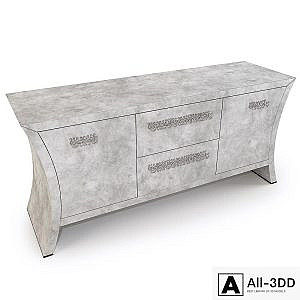 Cupboard-chest of drawers: Richard sideboard from Cantori