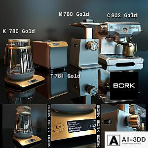 Kitchen set BORK gold