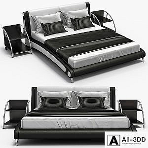 Leather bed Aonidisi 959