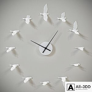 Haoshi_Design_Swallow_X_Clock