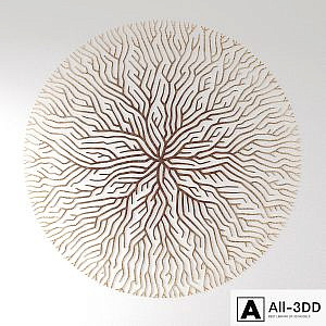 Wall Art Wooden Roots