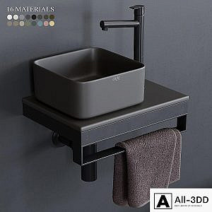 Ceramica Cielo Shui Comfort art. Milaq Square Washbasin