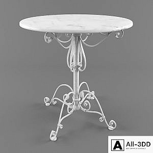 Forged table