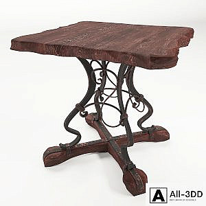 Forged oak table / Forged oak table
