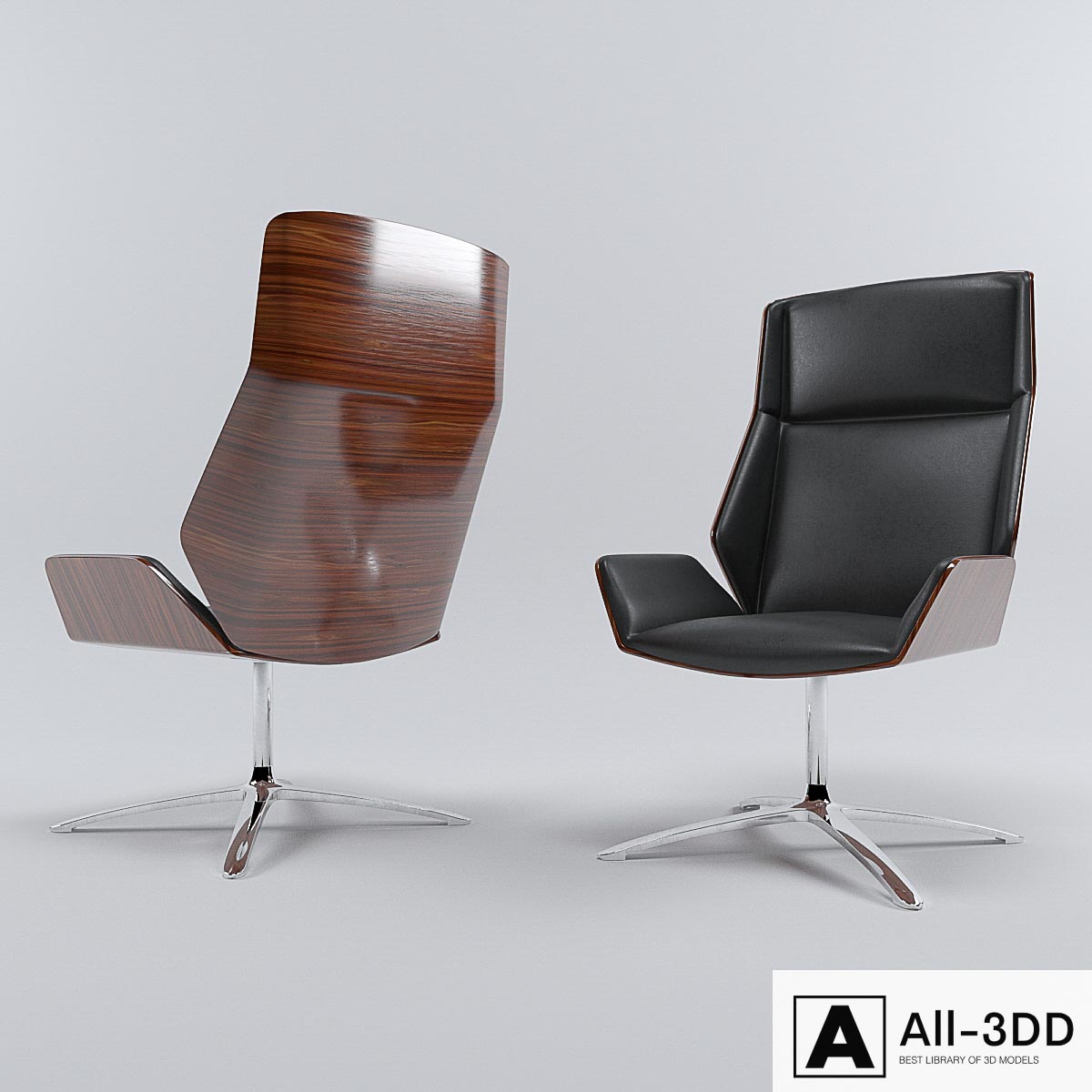 Office_chair modern interior 3D model Office_chair