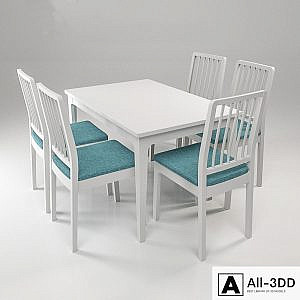Table with chair IKEA