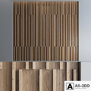 Wooden wall panel