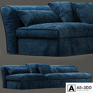 Sofa housse mono baxter