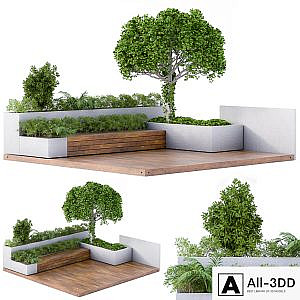 Roof Garden Furniture Seating and Garden Set