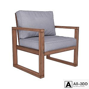 Lydon Patio Chair with Cushion