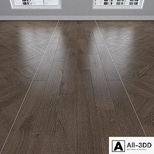 Parquet Oak, 3 types: herringbone, linear, chevron.