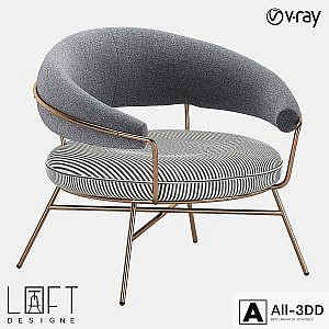 Armchair Loft Designe 35830 Model