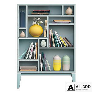 Cabinet with filling H148x30x102