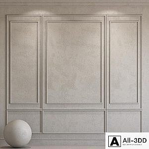 Decorative plaster with molding 134