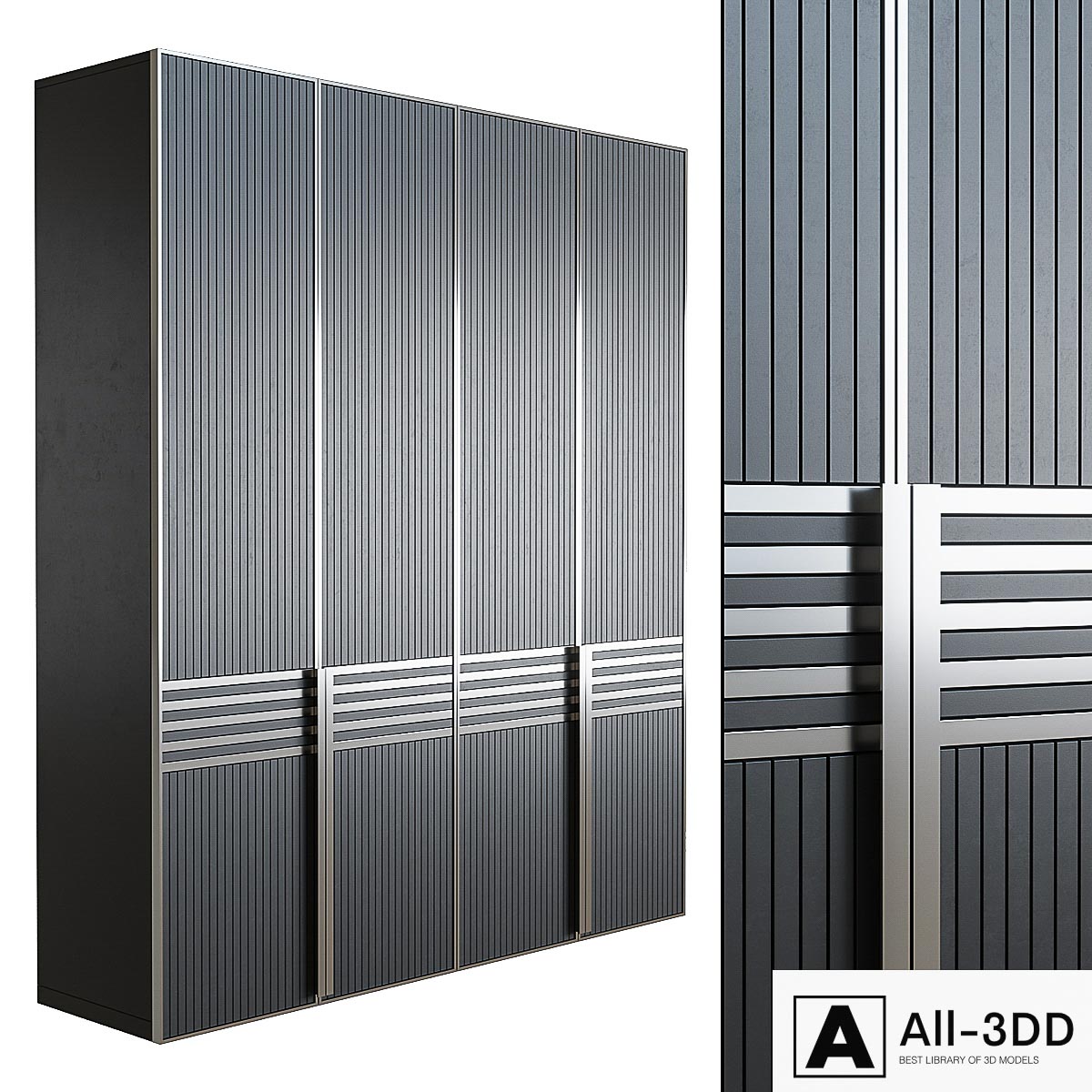 Cupboard MY 49 (Muzafarov Collections) modern interior 3D model Cupboard MY 49 (Muzafarov Collections)