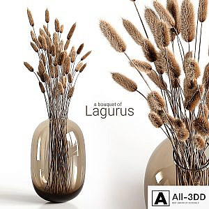 A bouquet of lagurus