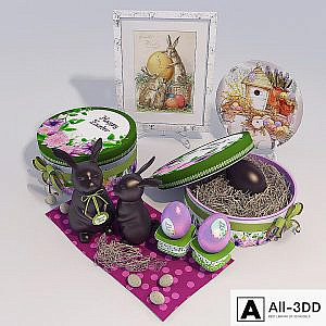 Set decoration "Easter happy" 1