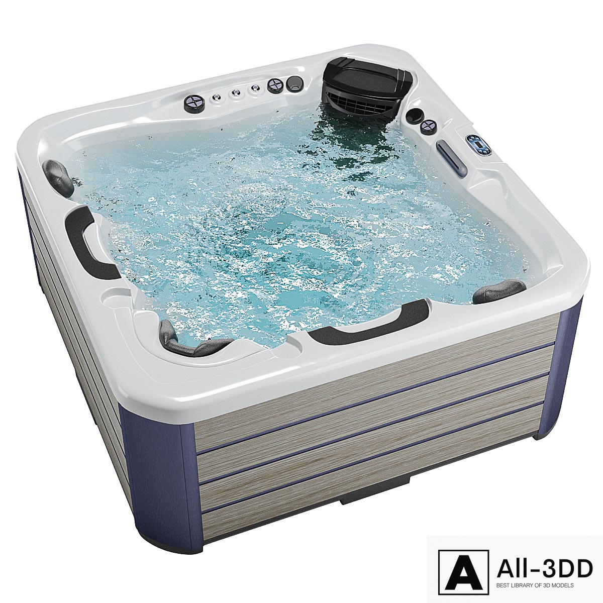 Jacuzzi_Balboa_SR819BT10H12 modern interior 3D model Jacuzzi_Balboa_SR819BT10H12
