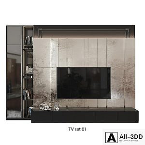 TV Wall set.01