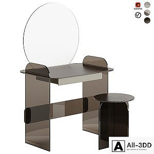 TONELLI SGABELLO OPALINA DRESSING TABLE