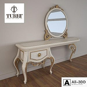 Dressing table Turri Baroque TC153L