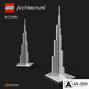 LEGO Architecture Burj Khalifa