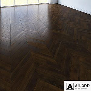 Parquet chevron classic dark