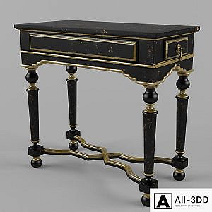 Yorkshire Manor Chairside Table