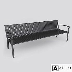 Street bench