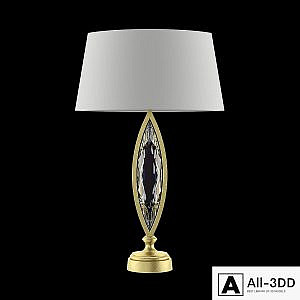 Fine Art Lamps, 850210-22 (gold finish, faceted crystal)