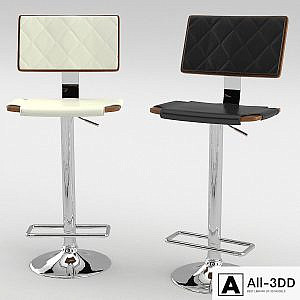Barstool JY986-4 (black & white)