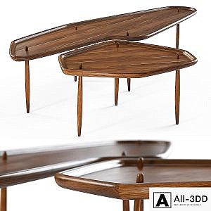 Arquipelago Side Table by Arthur Casas