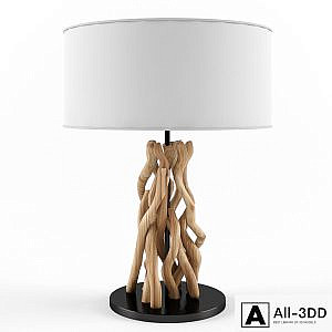driftwood table lamp