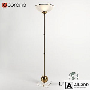 Uttermost Laton lamp-floor