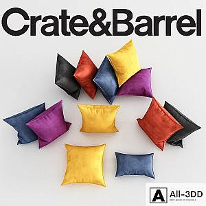 Set pillows "Branner". Crate & Barrel