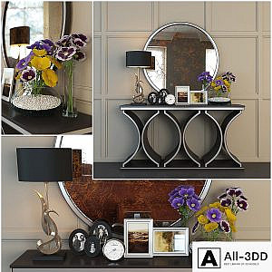 unique modern console table