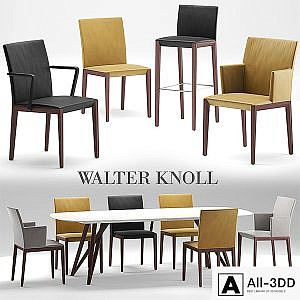 Table and chairs walter knoll Andoo