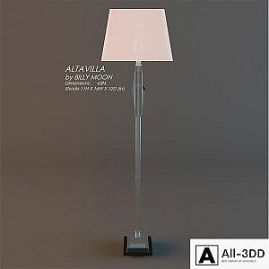 Floor lamp Altavilla Uttermost