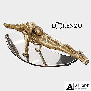 Sculpture Lorenzo Balance Of Love