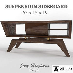 SUSPENSION SIDEBOARD