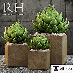 Restoration Hardware metera planter