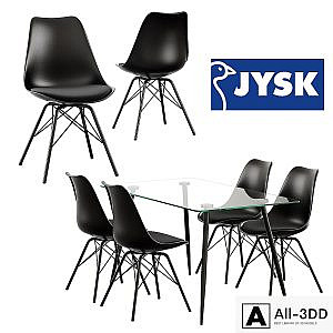 Jysk / Klarup Chair + Ollerup Table